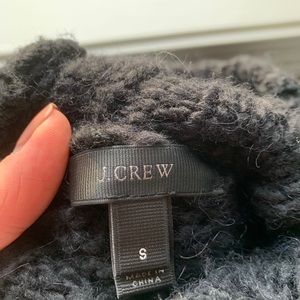 J crew black turtle neck